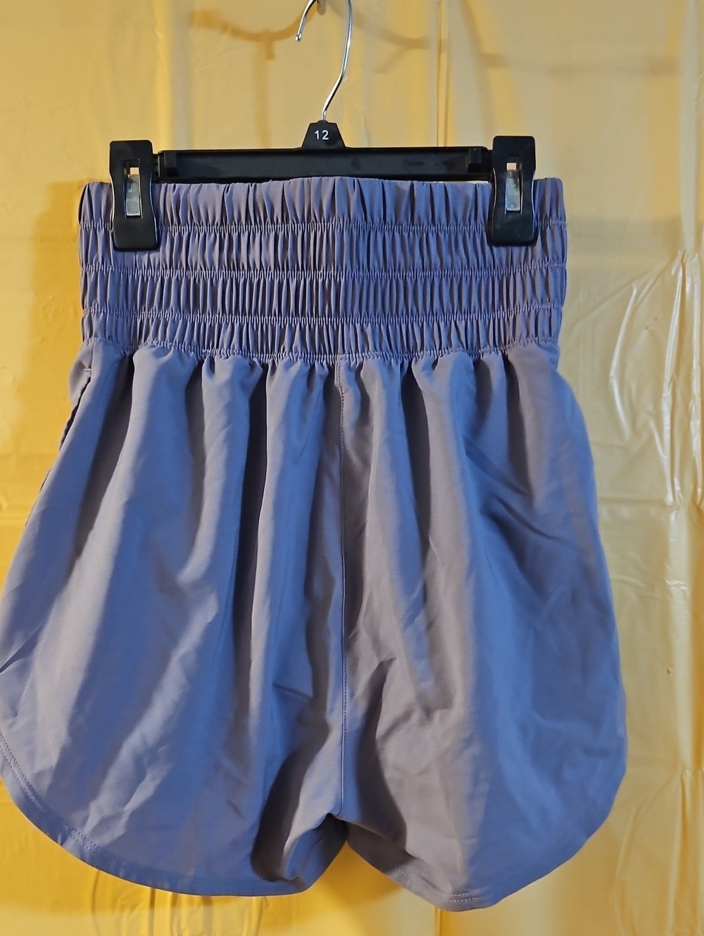 Nike One Dri-FIT Ultra High-Waisted 3" Brief-Lined Shorts: PURPLE: NWT: XS - Picture 3 of 4